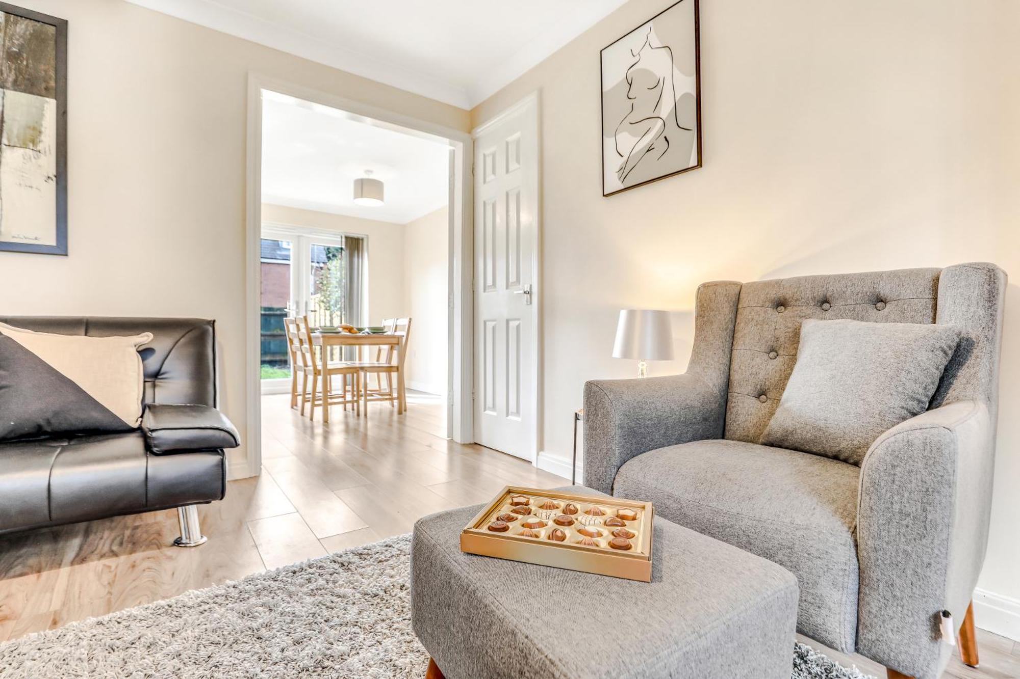 Silver Stag Properties, 3 Bedroom W Parking And Garden Smisby 外观 照片
